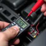 Thermosicherung prüfen mit Multimeter