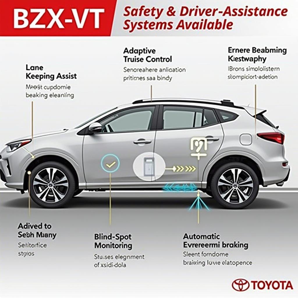 Innovative Sicherheits- und Assistenzsysteme im Toyota BZ4X.