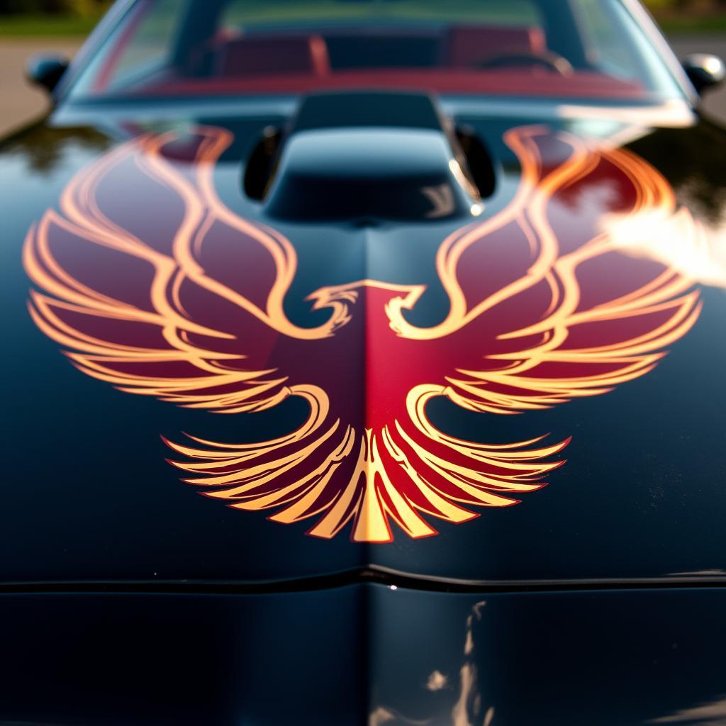 Das Trans Am Logo: Ein kraftvolles Symbol auf dem Pontiac Firebird