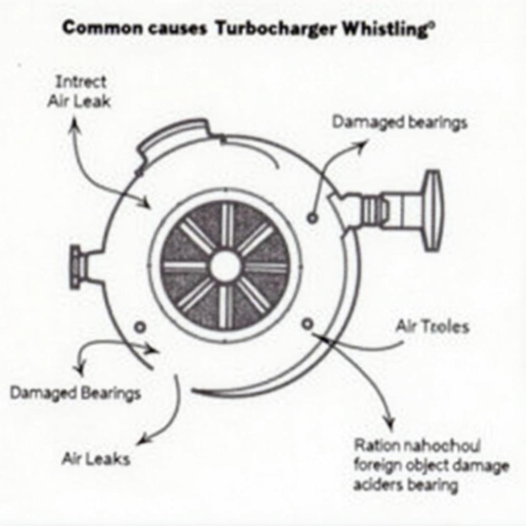 Mögliche Ursachen für Turbolader-Pfeifen