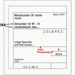 Typennummer im Fahrzeugschein zur Fahrzeugidentifikation