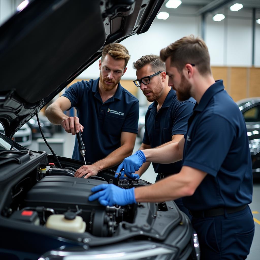 Überwindung der Urängste in der Kfz-Werkstatt