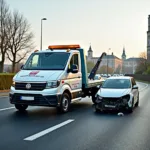 Pannenhilfe nach einem Unfall in Wolfsburg