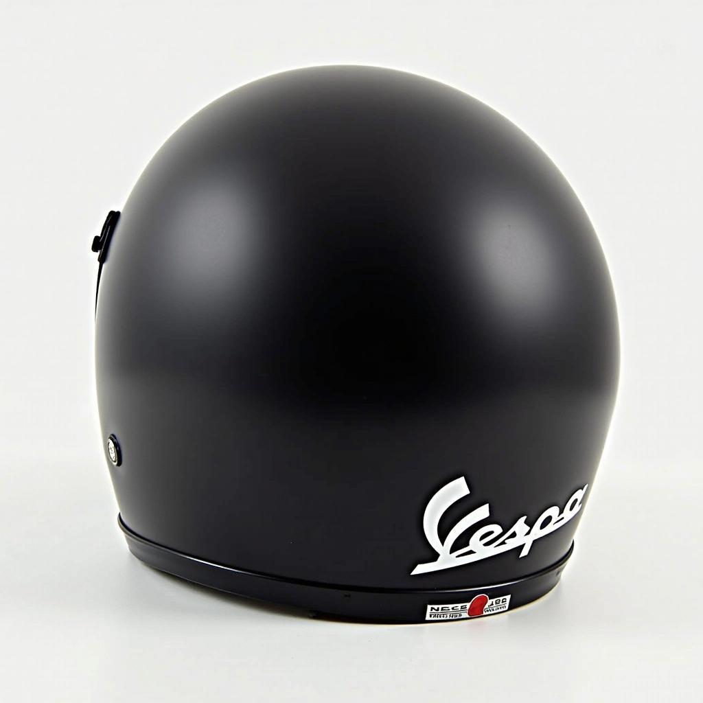 Vespa Motorradhelm mit ECE 22.05 Prüfzeichen