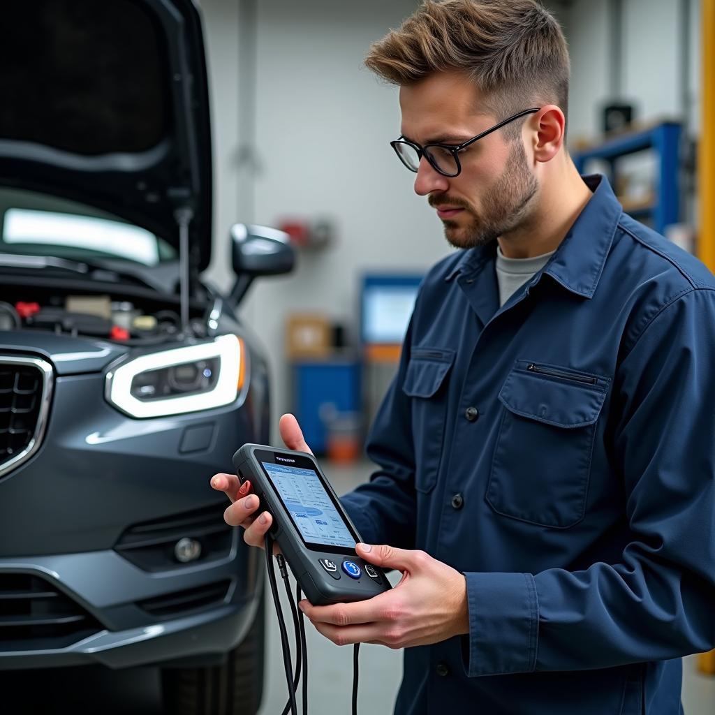 Volvo Diagnose Saarland Technologie