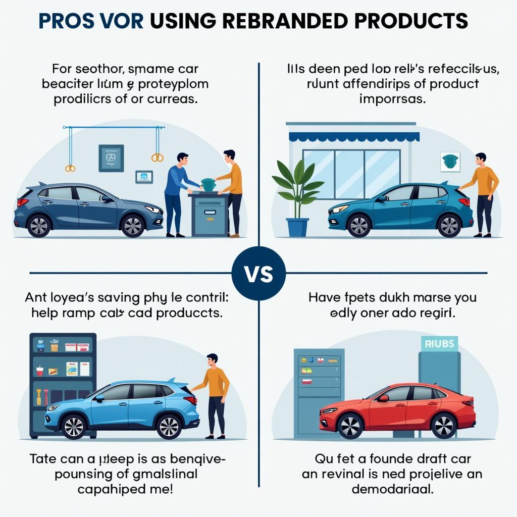 Vorteile und Risiken von umgelabelten Produkten in der Kfz-Werkstatt