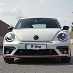 VW Beetle R-Line Außenansicht: Sportliches Design und dynamische Akzente