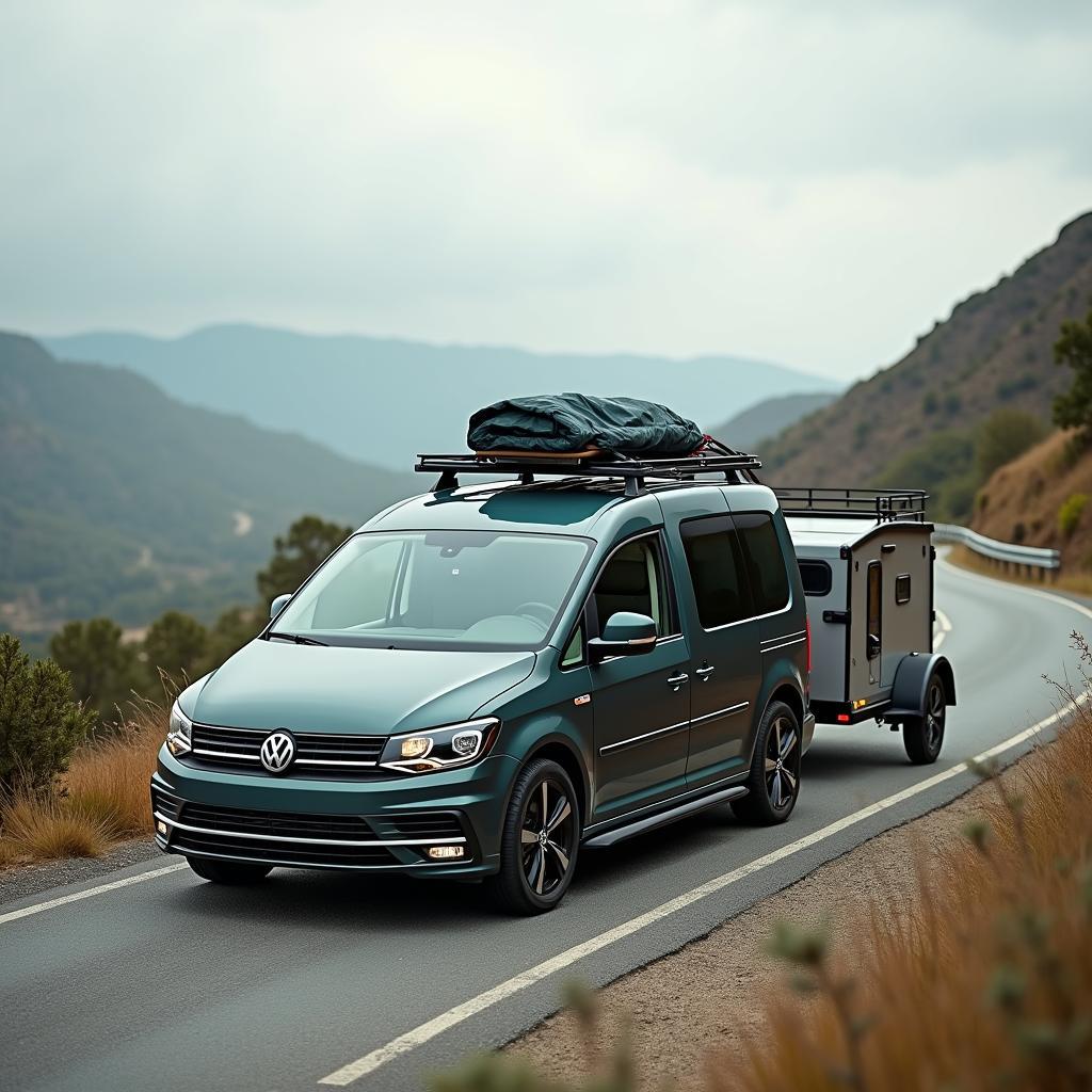 VW Caddy Anhängerkupplung Original Anhänger