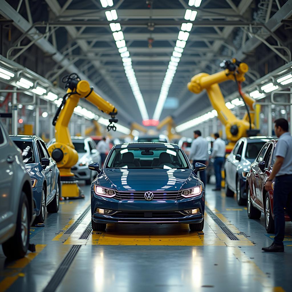 Volkswagen Passat Produktion und Montage