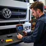 Diagnose und Reparatur einer VW Pritsche