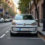 VW Up! 2-Türer: Einfaches Parken dank kompakter Größe.