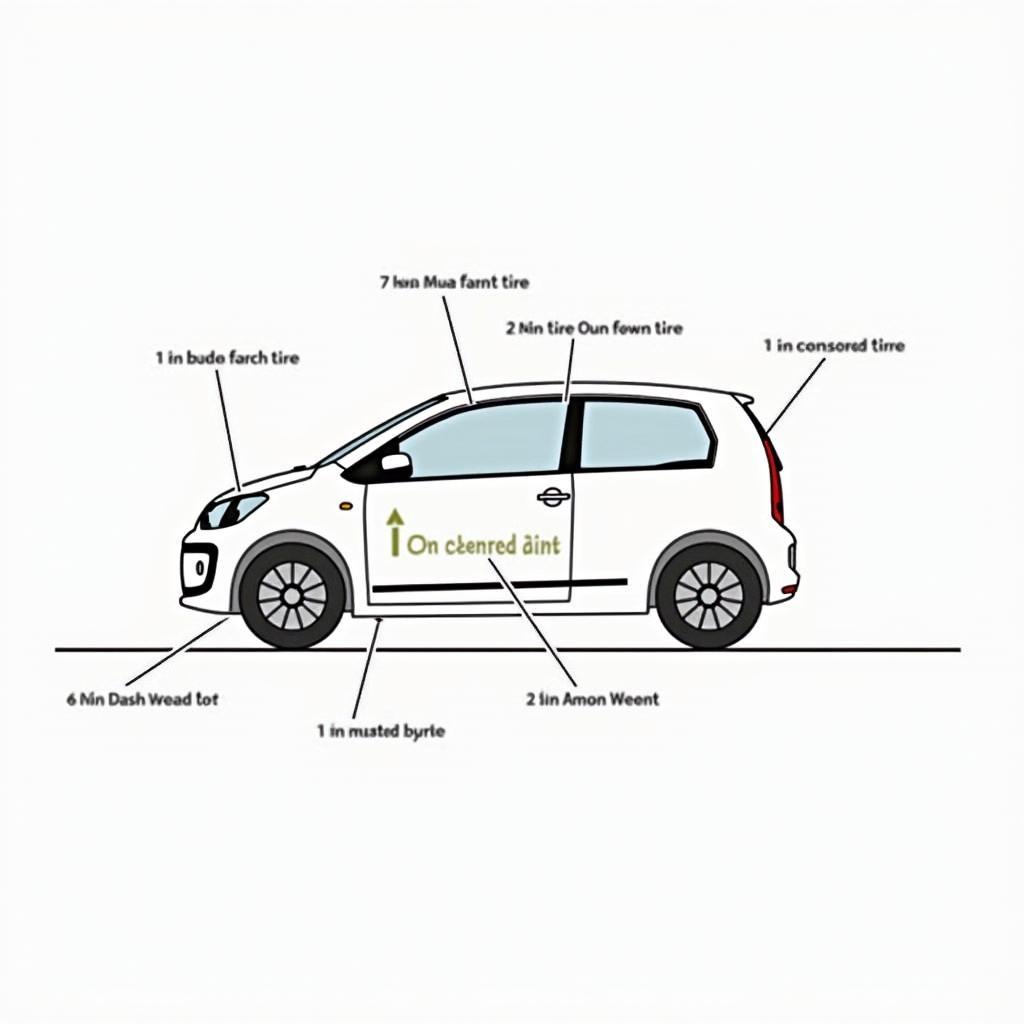 VW Up Reifendruckkontrollsystem