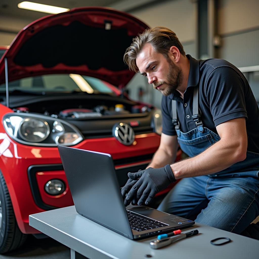 VW Up Wartung und Reparatur