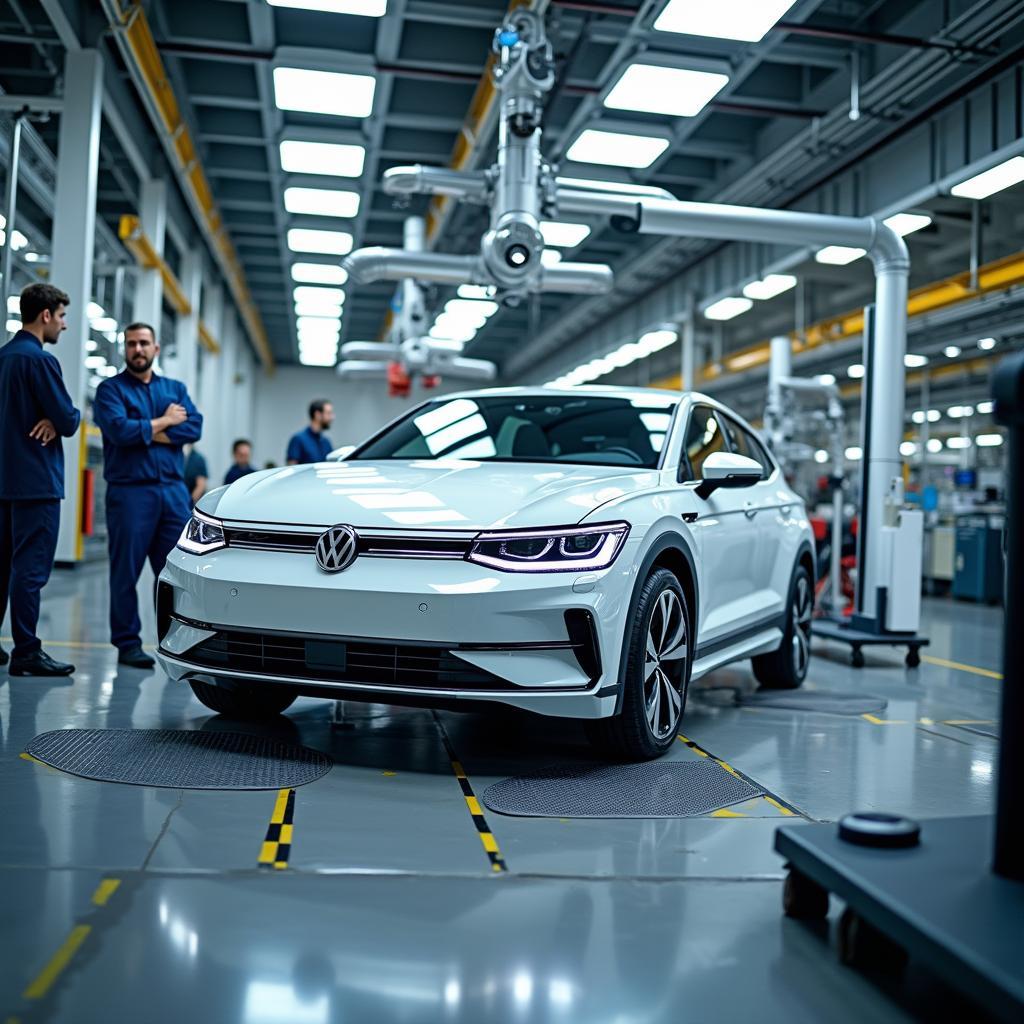 VW Zwickau Elektroauto Produktion