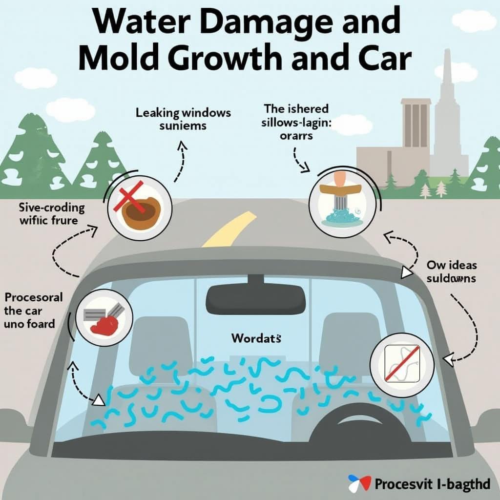 Wasserschimmel im Auto: Häufige Ursachen