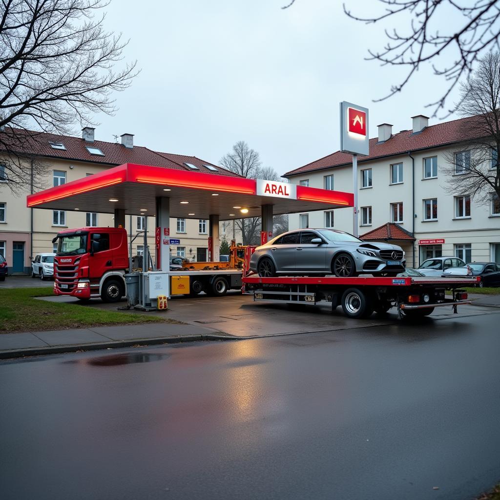 Werkstatt in der Nähe der Aral Tankstelle Ingolstädter Straße