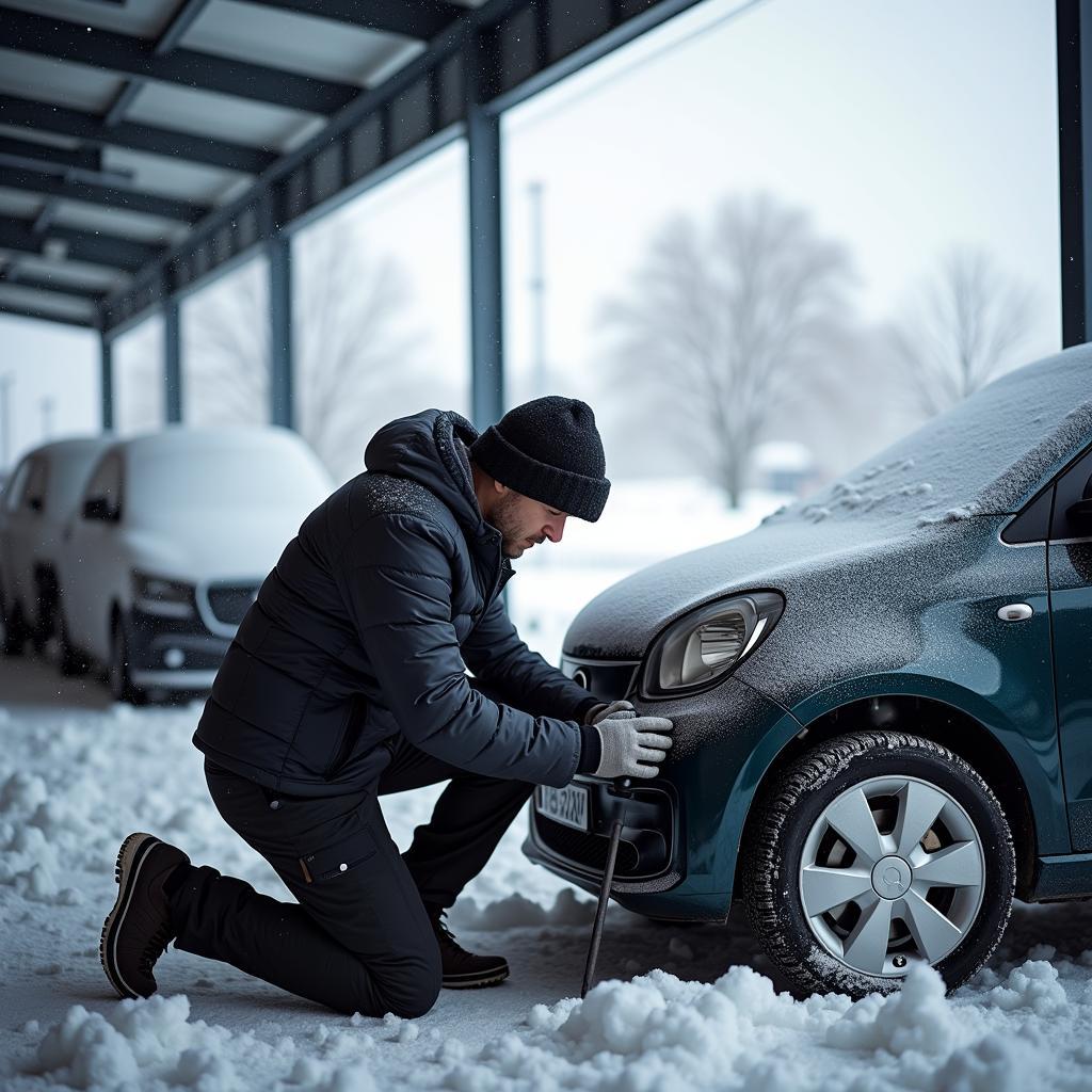 Tipps für Autoreparaturen im Winter in Piesport