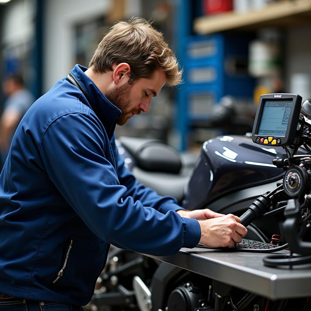 Yamaha Motorrad Werkstatt Service in Schleswig-Holstein