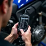 Yamaha MT-09 2018 Motordiagnose