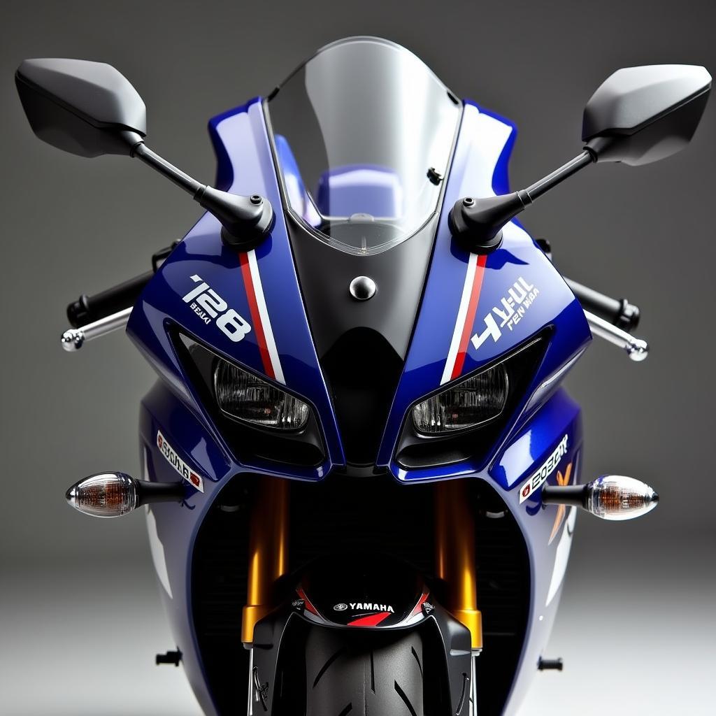 Sportliches Design der Yamaha R125 YZF 2016