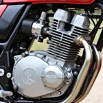 Yamaha RD 250 1A2 Motor Detailansicht