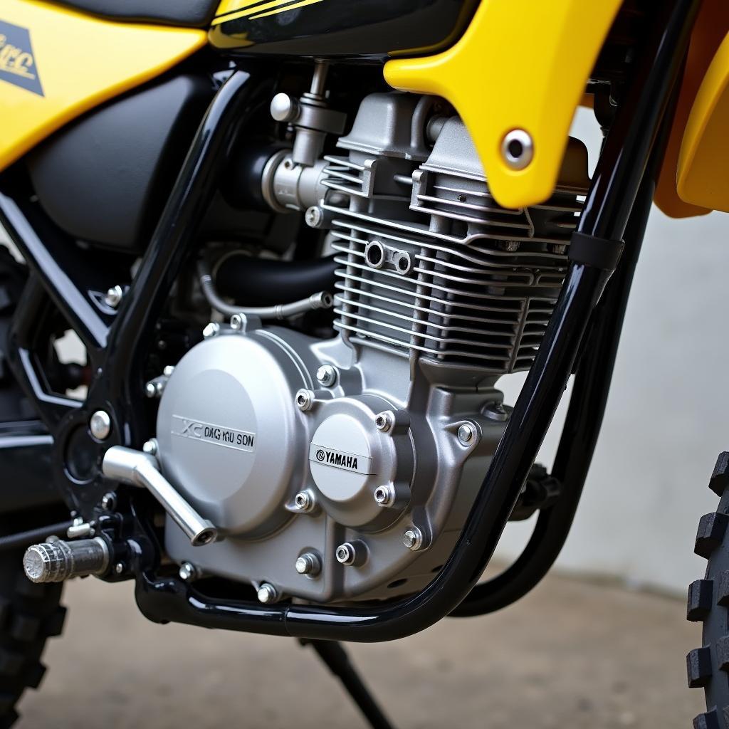 Yamaha XC 125 Motor Übersicht