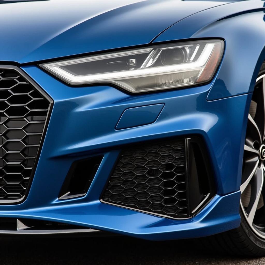 Audi RS6 Facelift: Ein Blick auf das dynamische Design und die sportliche Eleganz des überarbeiteten Modells.