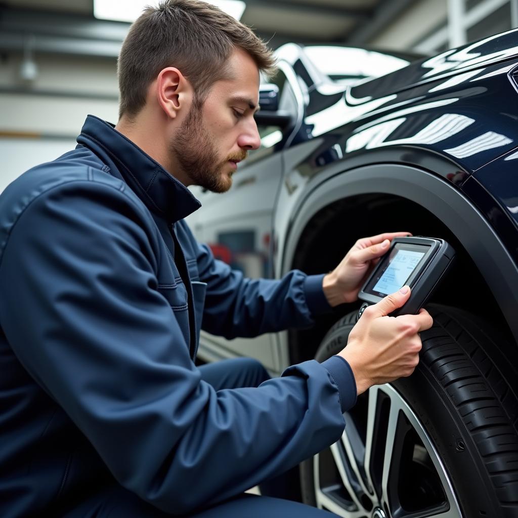 Professionelle Diagnose und Reparatur beim Mercedes GLA