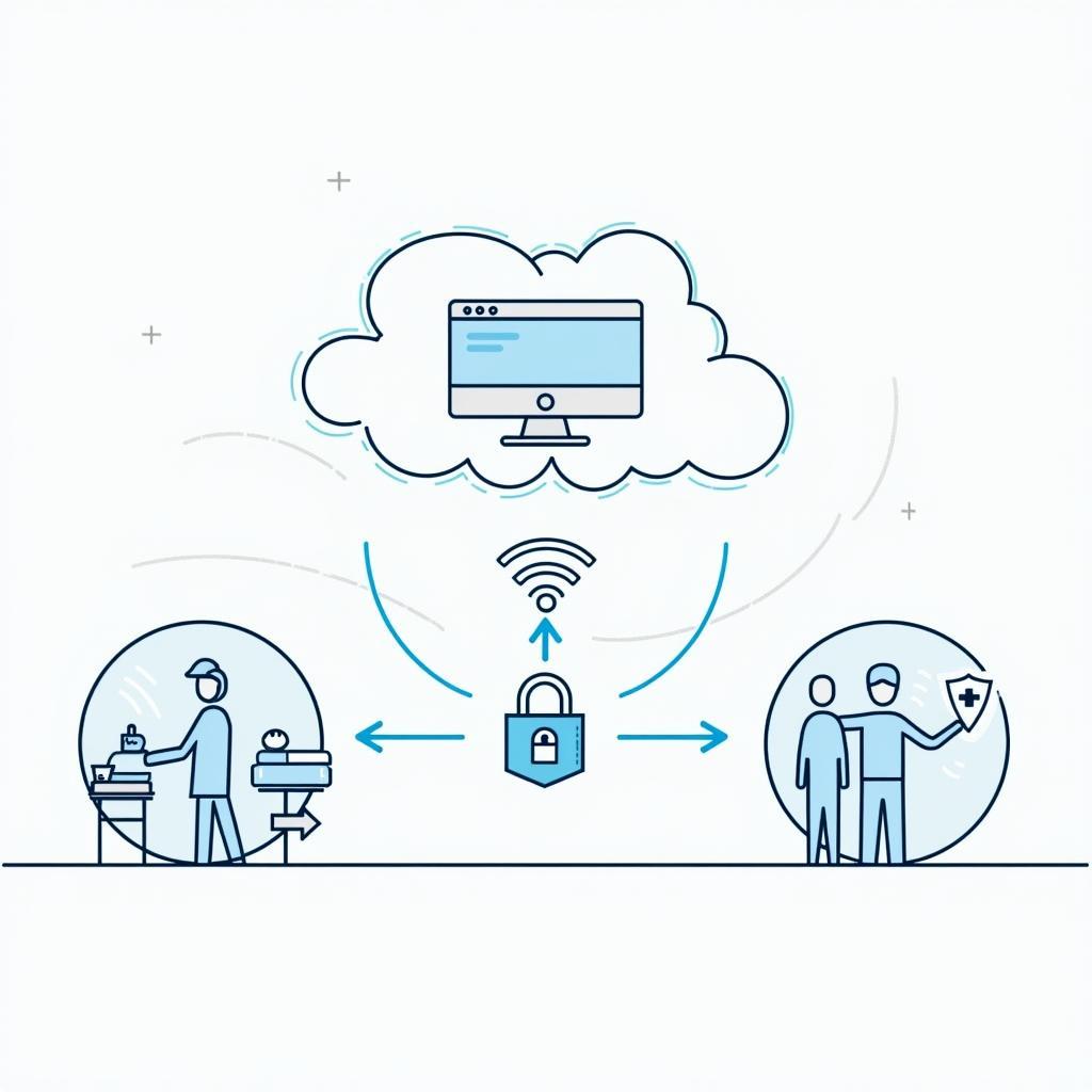 Datenschutz und Unfalldatenschreiber: Symbolische Darstellung der Datenschutz-Bedenken im Zusammenhang mit der Verwendung von Unfalldatenschreibern und dem Zugriff auf die gespeicherten Daten.