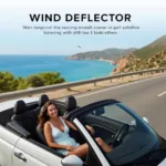 Fiat 500C Windschott für entspanntes Offenfahren