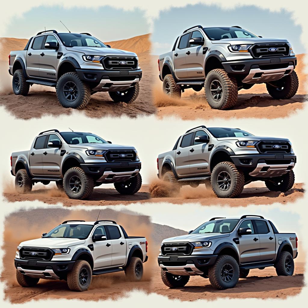 Ford Ranger Amerika Offroad:  Der amerikanische Pickup meistert jedes Gelände.