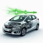 Honda Jazz 2025 Hybrid-Technologie: Effizienz und Fahrspaß vereint.