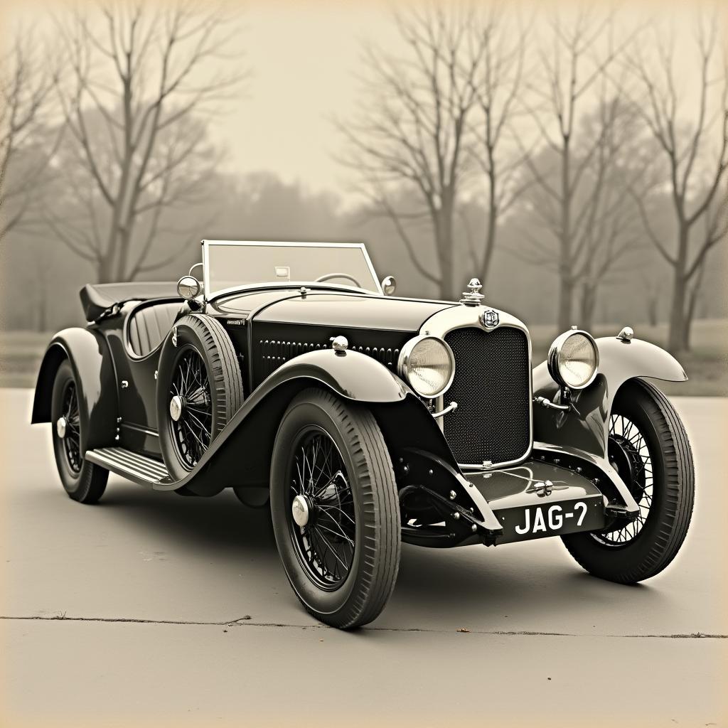 Jaguar SS1: Ein sportlicher Zweisitzer aus dem Jahr 1931, der den Grundstein für den Erfolg von Jaguar legte.