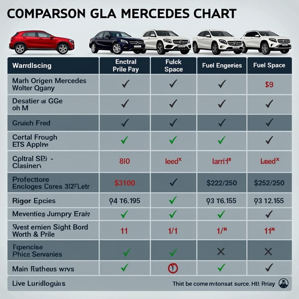 Mercedes GLA im Vergleich zu anderen Kompakt-SUVs