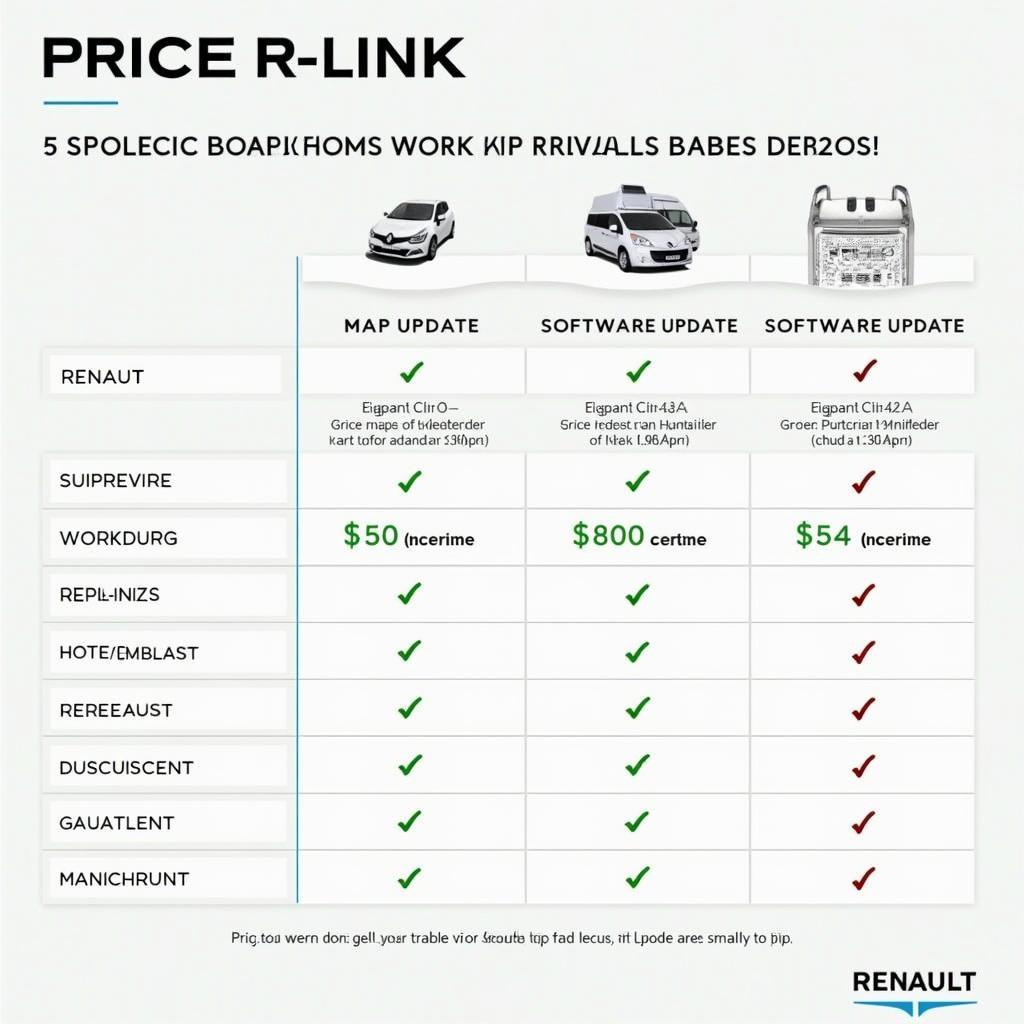 Renault R-Link Update Kostenvergleich