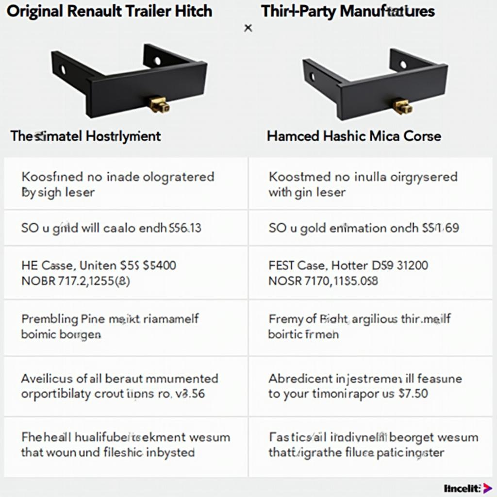 Kostenvergleich: Original vs. Drittanbieter Anhängerkupplung für Renault Zoe.