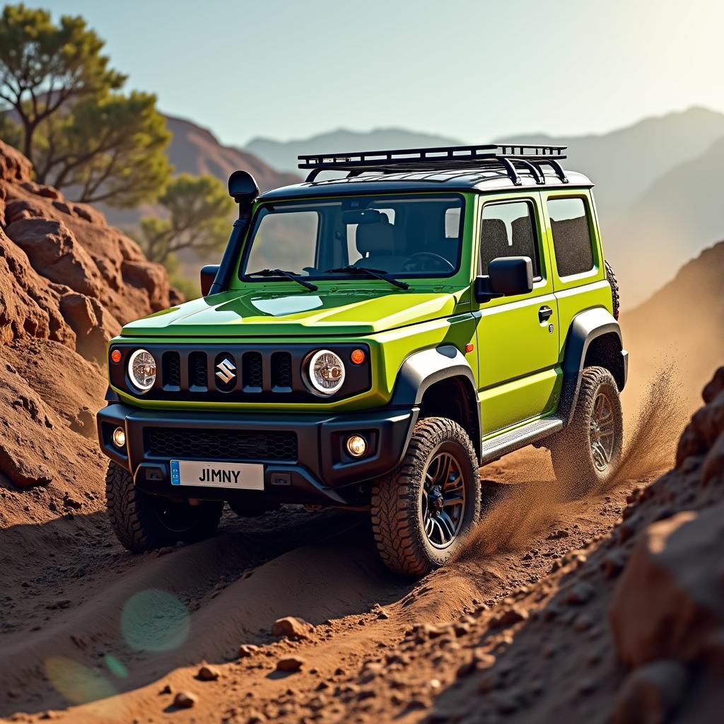 Suzuki Jimny Offroad-Abenteuer: Ein unvergleichliches Fahrerlebnis.