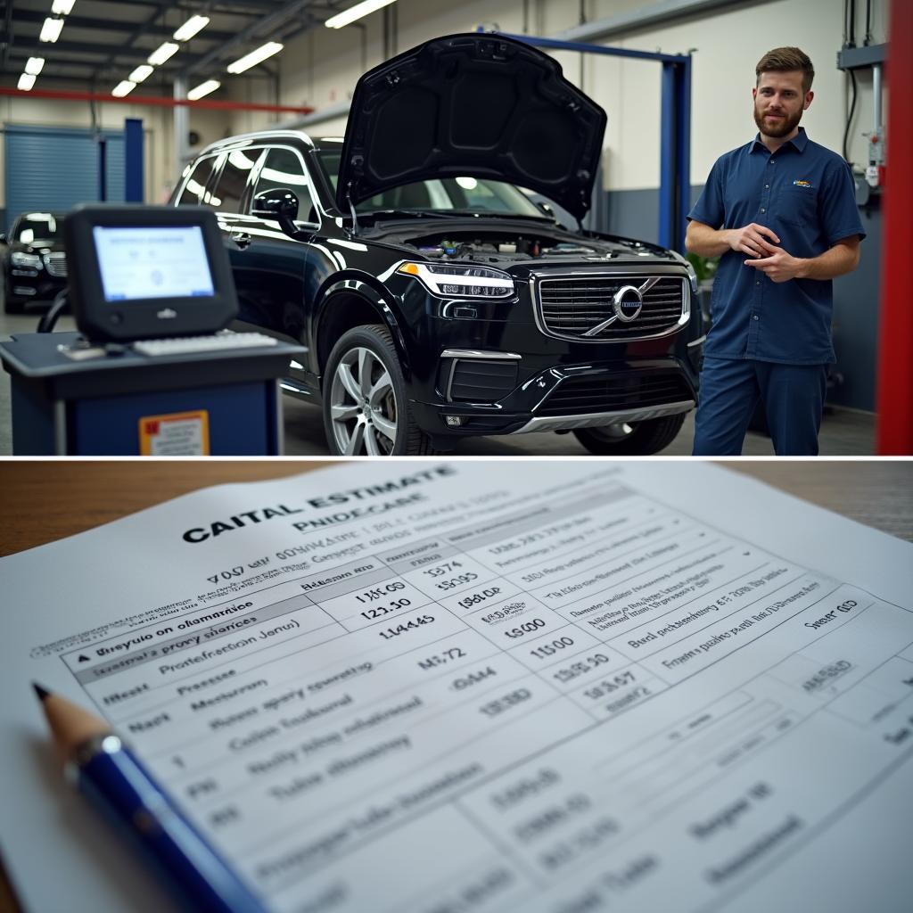 Volvo XC90 costi officina riparazione: Preventivo di spesa e confronto tra officine.